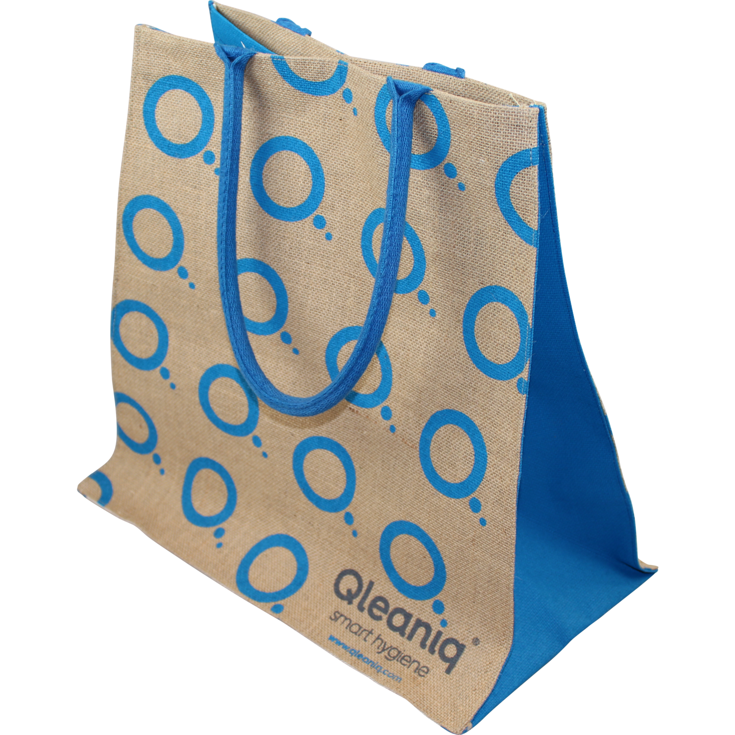 Qleaniq® Bag, Jute, 45x40cm, carrier bag,  1