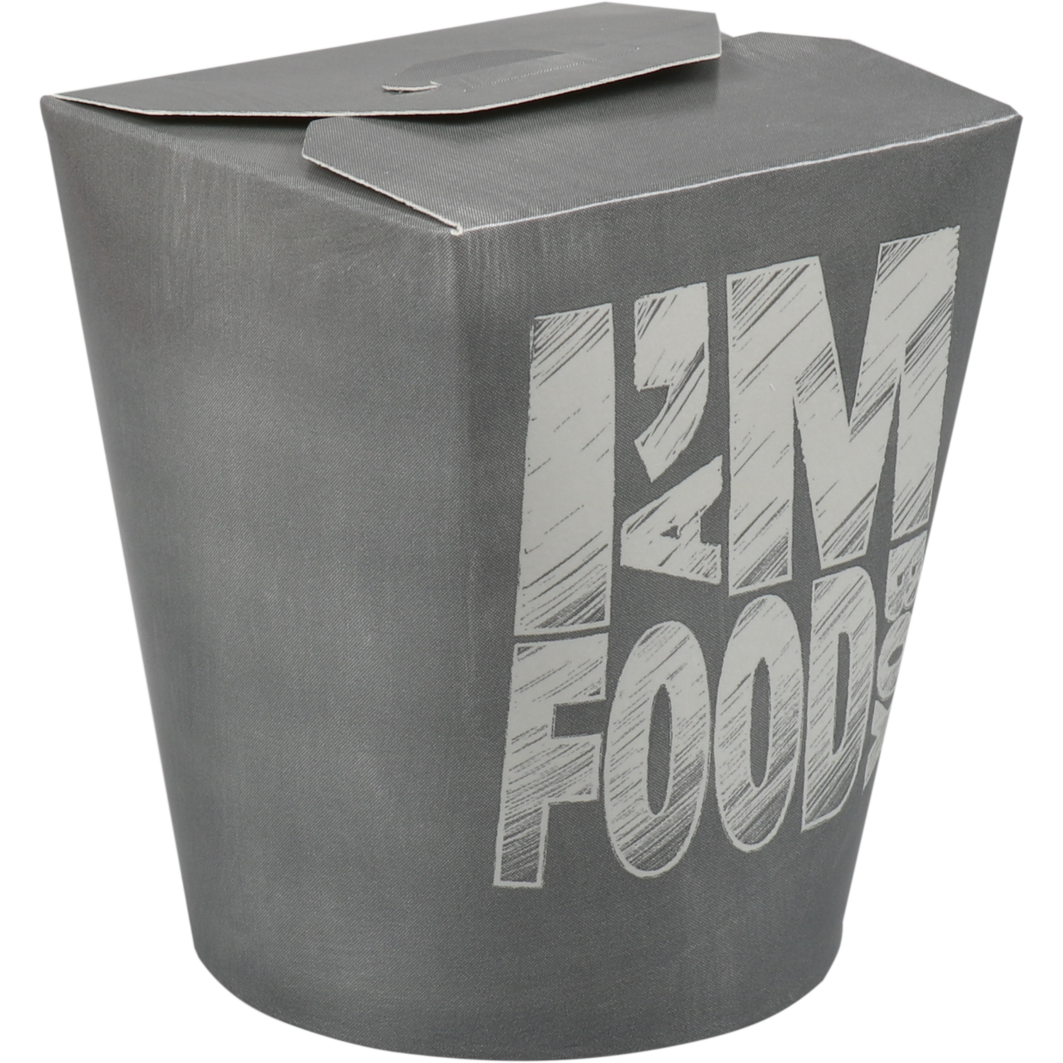 I'M Concept Container, Karton + PE, 460ml, 16oz, smartServ, weiß/Grau 1