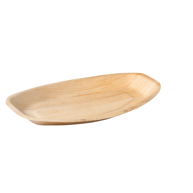 Biodore Bowl, palm frond, rectangular, 24x36cm, natural 1