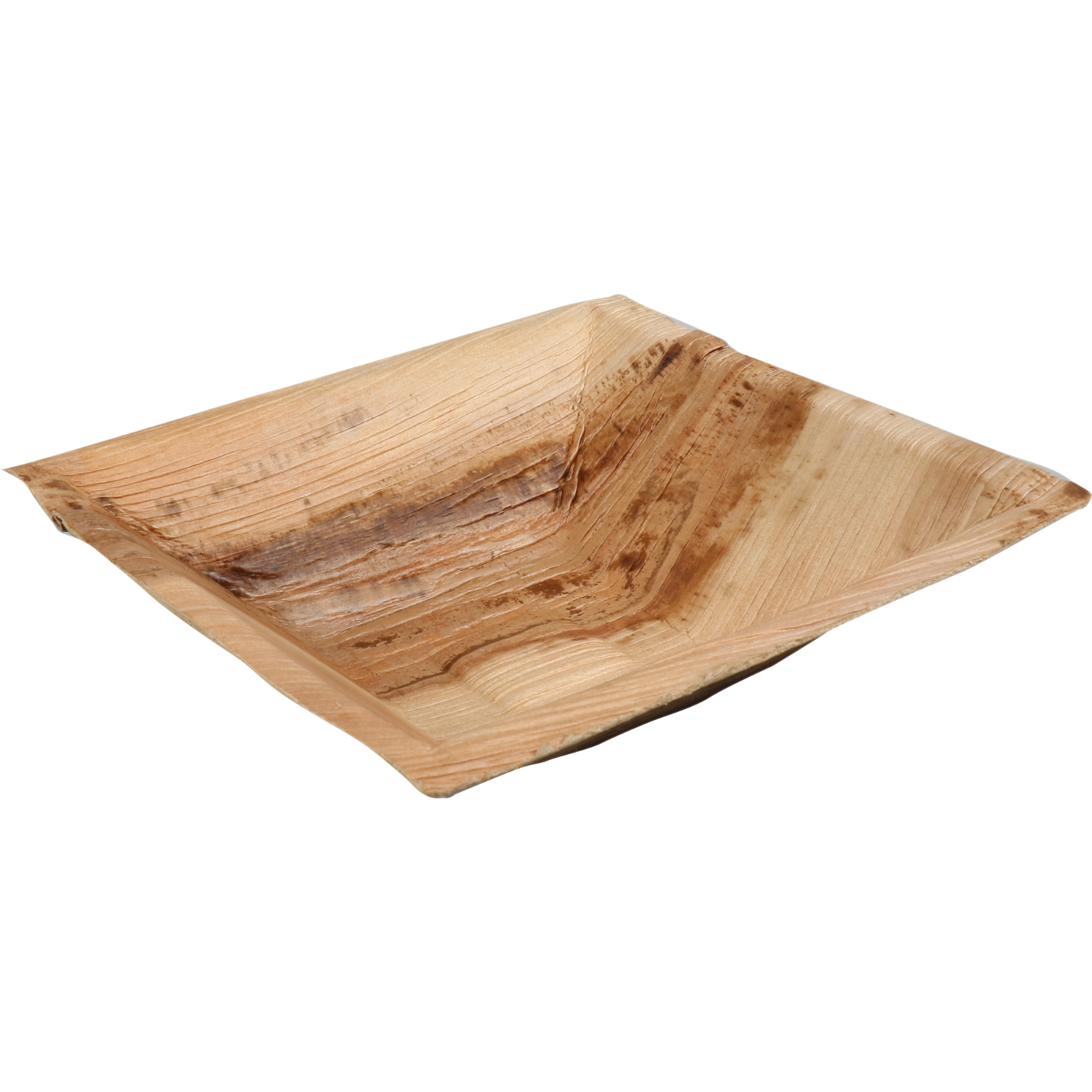 Biodore Bowl, palm frond, 160x160x45mm, natural 1