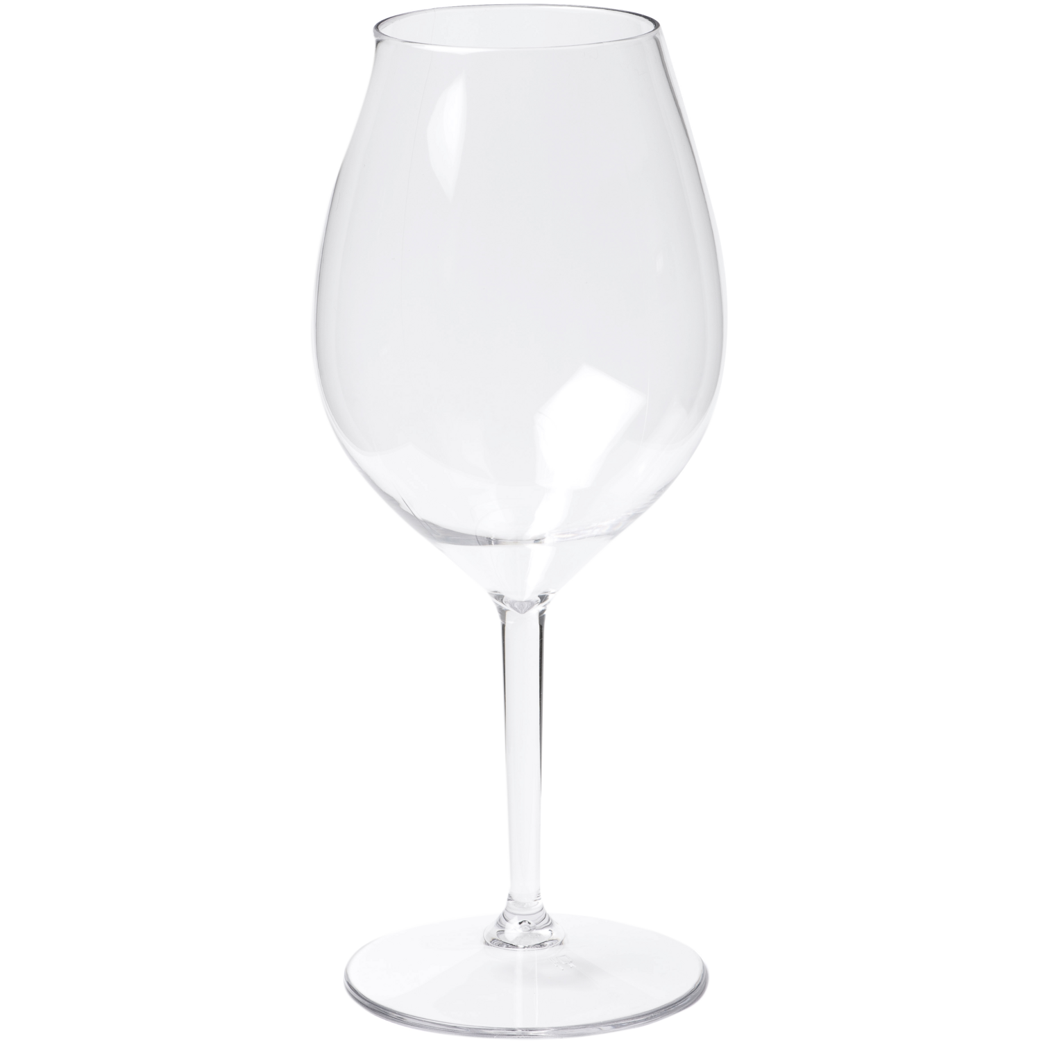 Glass, wine glass, reusable, pETG, 510ml, transparent 1