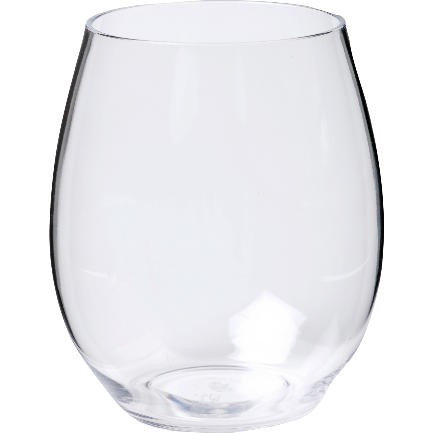 Glass, water glass, reusable, pETG, 390ml, transparent 1