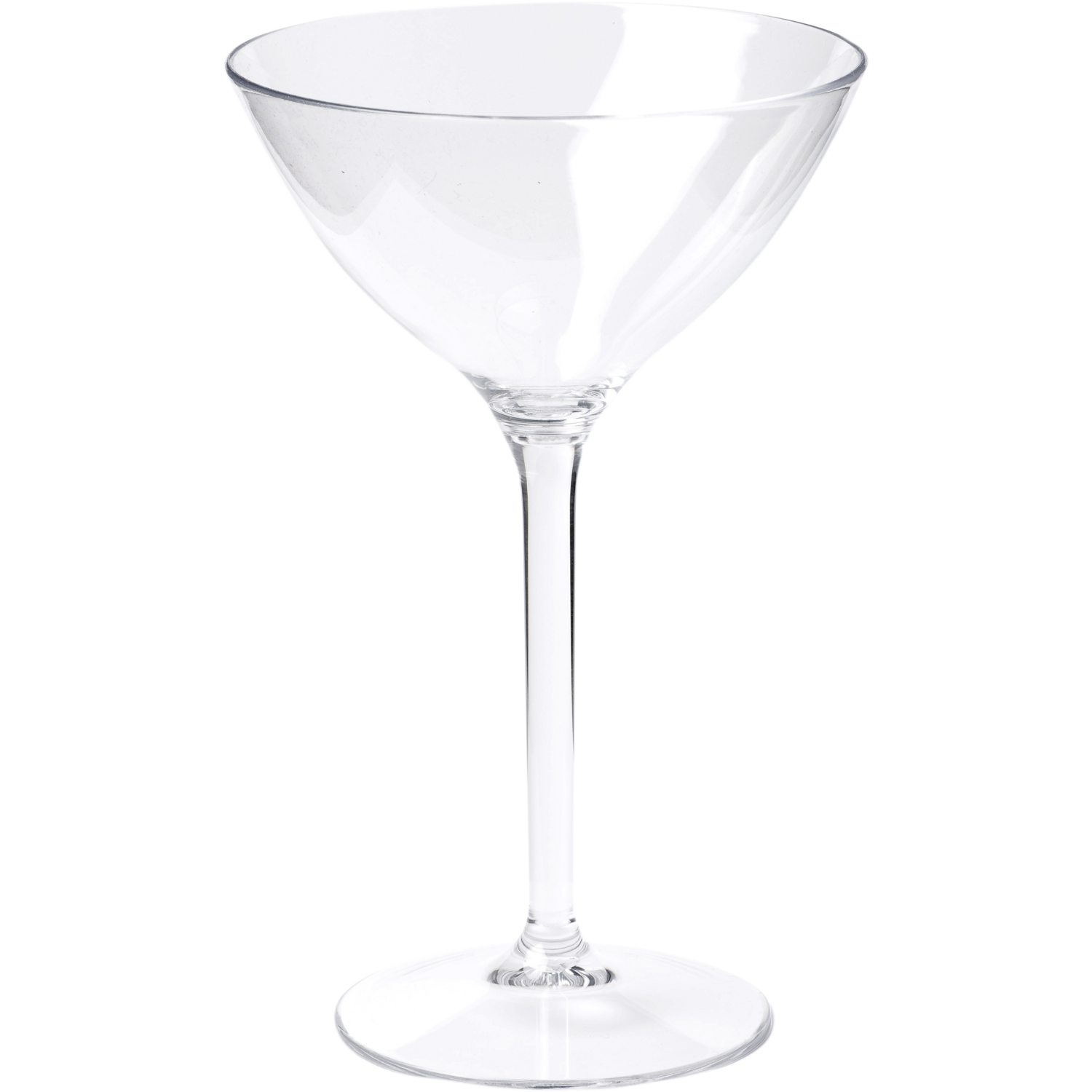 Glass, cocktail glass, reusable, pETG, 300ml, transparent 1