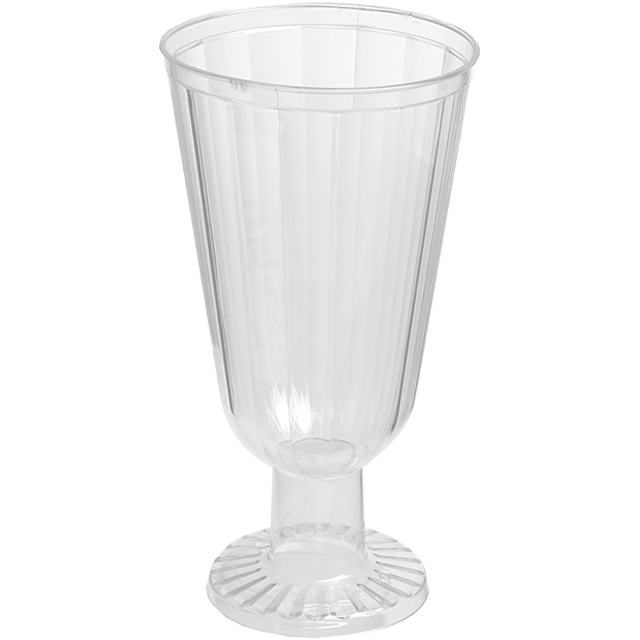 DEPA® Glass, sundae glass, op voet, pS, 200ml, transparent 1
