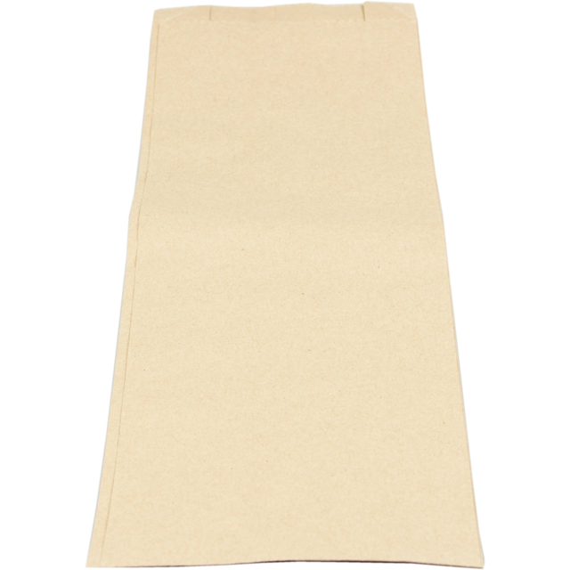 Bag, Paper, 12.5xSide fold 5x40.5cm, brown  1