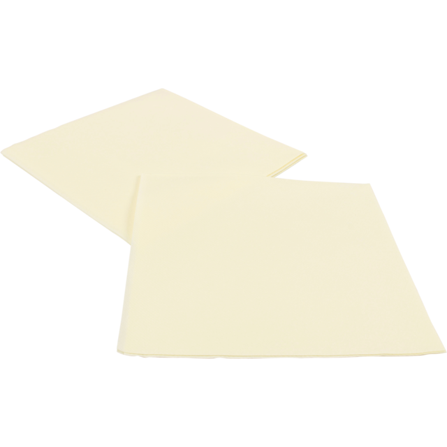 Napkin, paper, 40x40cm, weiß/Crème 1