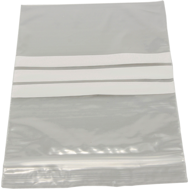 Bag, Rib-seal bag, LDPE, transparent 1