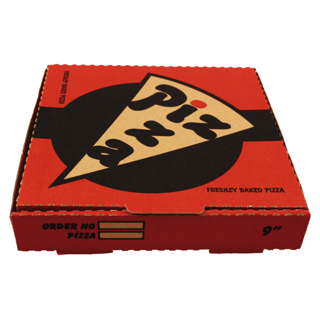  Pizza box, paper, assorted 1