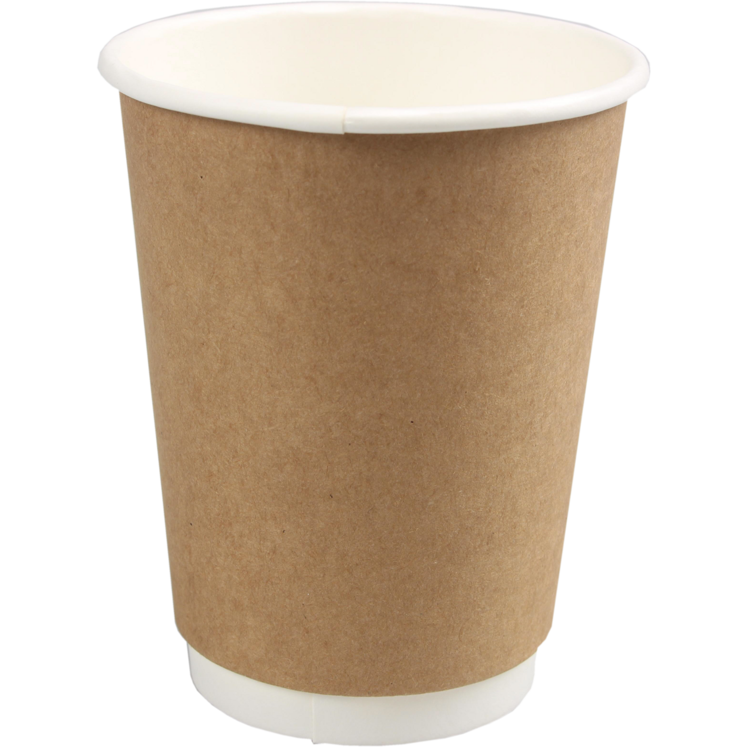  Double-walled cup, Paper, 8oz, 92mm, brown  1