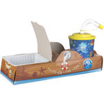  Kidsbox, Cardboard, Boat, met 3D drinks cup, 50x287x106mm