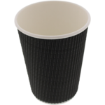  Ripple cup, Paper, 12oz, 110mm, black